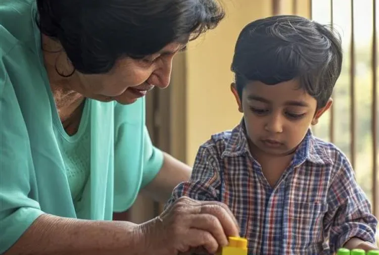 young-child-with-autism-playing-with-family young-child-with-autism-playing-with-family